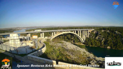 Skradin, řeka Krka, most A1