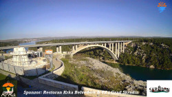 Skradin, řeka Krka, most A1
