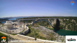 Skradin, řeka Krka, most A1