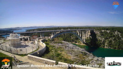 Skradin, řeka Krka, most A1