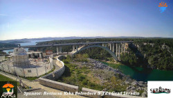 Skradin, řeka Krka, most A1