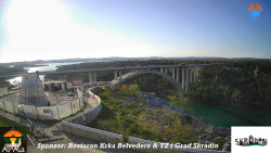 Skradin, řeka Krka, most A1