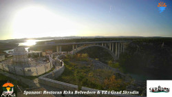 Skradin, řeka Krka, most A1