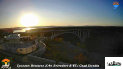 Skradin, řeka Krka, most A1