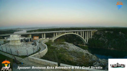 Skradin, řeka Krka, most A1