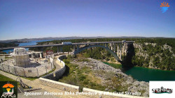 Skradin, řeka Krka, most A1