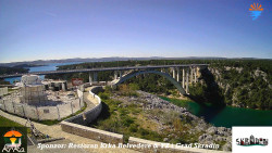 Skradin, řeka Krka, most A1