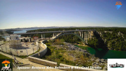 Skradin, řeka Krka, most A1