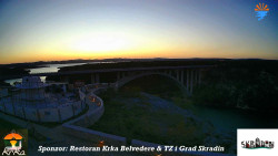 Skradin, řeka Krka, most A1