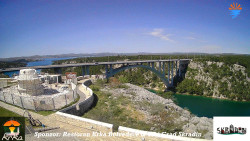 Skradin, řeka Krka, most A1