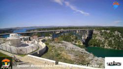 Skradin, řeka Krka, most A1