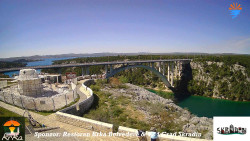 Skradin, řeka Krka, most A1