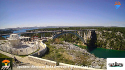 Skradin, řeka Krka, most A1