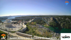 Skradin, řeka Krka, most A1