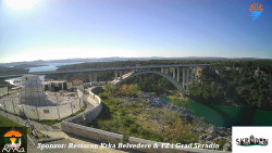 Skradin, řeka Krka, most A1