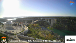 Skradin, řeka Krka, most A1