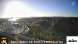 Skradin, řeka Krka, most A1