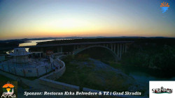 Skradin, řeka Krka, most A1