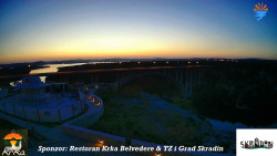 Skradin, řeka Krka, most A1