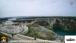 Skradin, řeka Krka, most A1