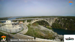 Skradin, řeka Krka, most A1