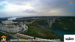 Skradin, řeka Krka, most A1