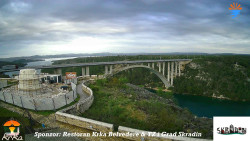 Skradin, řeka Krka, most A1