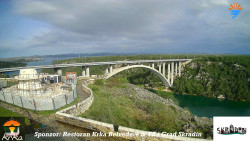 Skradin, řeka Krka, most A1