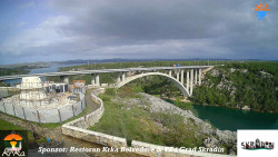 Skradin, řeka Krka, most A1