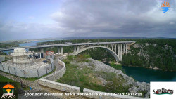 Skradin, řeka Krka, most A1