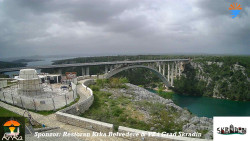 Skradin, řeka Krka, most A1