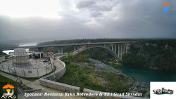 Skradin, řeka Krka, most A1