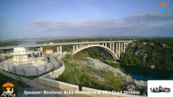 Skradin, řeka Krka, most A1
