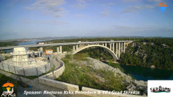 Skradin, řeka Krka, most A1