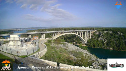 Skradin, řeka Krka, most A1