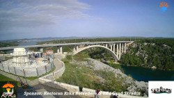 Skradin, řeka Krka, most A1