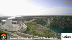 Skradin, řeka Krka, most A1