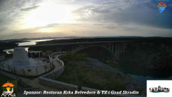 Skradin, řeka Krka, most A1