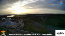 Skradin, řeka Krka, most A1