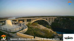 Skradin, řeka Krka, most A1