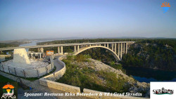 Skradin, řeka Krka, most A1