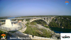 Skradin, řeka Krka, most A1