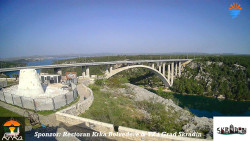 Skradin, řeka Krka, most A1