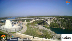 Skradin, řeka Krka, most A1