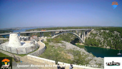 Skradin, řeka Krka, most A1