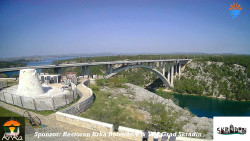 Skradin, řeka Krka, most A1