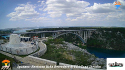 Skradin, řeka Krka, most A1