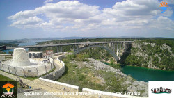 Skradin, řeka Krka, most A1