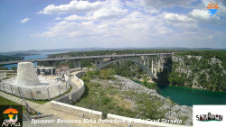 Skradin, řeka Krka, most A1
