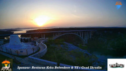 Skradin, řeka Krka, most A1